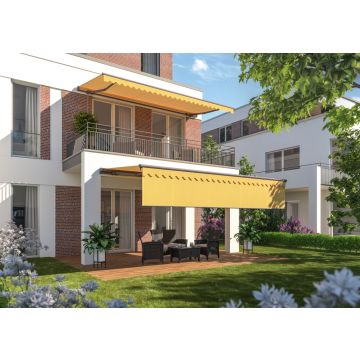 Aluminium Classic Awning - RAL7039 Quartz Zinc Frame