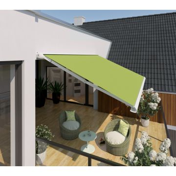 Aluminium Toscana Awning - RAL9016 White Frame