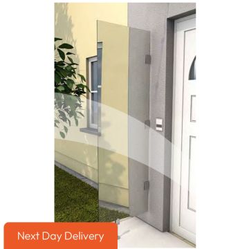 HD Side Panel 60x185-200cm Clear Glass 6mm